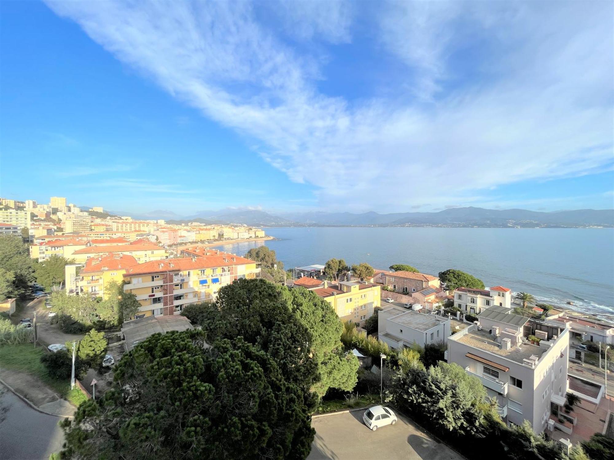 Appartement Vue Mer Carmino Ajaccio อฌักซิโอ้ ภายนอก รูปภาพ