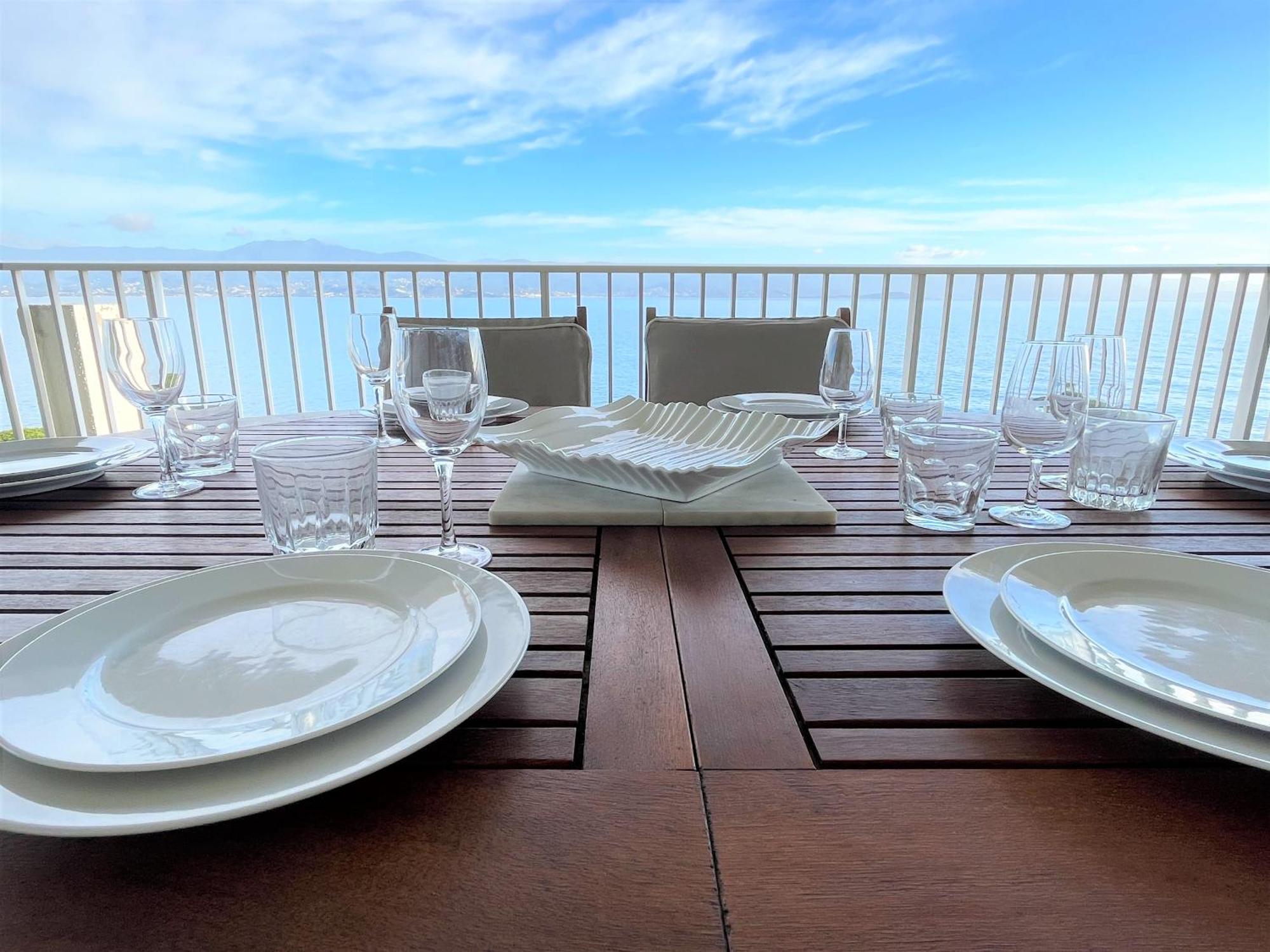 Appartement Vue Mer Carmino Ajaccio อฌักซิโอ้ ภายนอก รูปภาพ